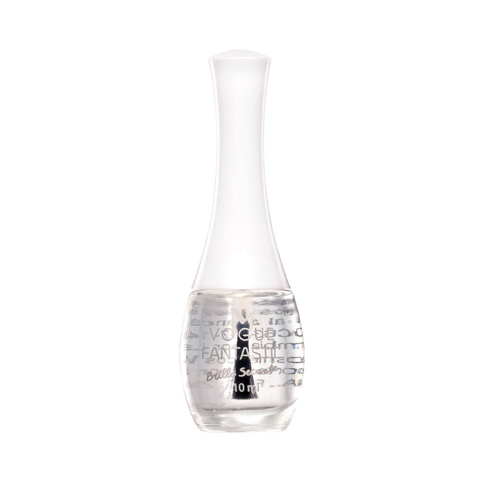 Vogue Esmalte de Unas Tratamiento Brillo Secante, Transparente, 10 ml