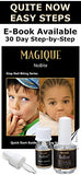 Stop Nail Biting, Stop Thumb Sucking Treatment for Kids & Adults - Promotes Nail Growth - Thumb & Finger Guard - Bitter Taste Polish - Helps Cure Nail Biting & Thumb Sucking-Magique No Bite, 0.5 Fl Oz