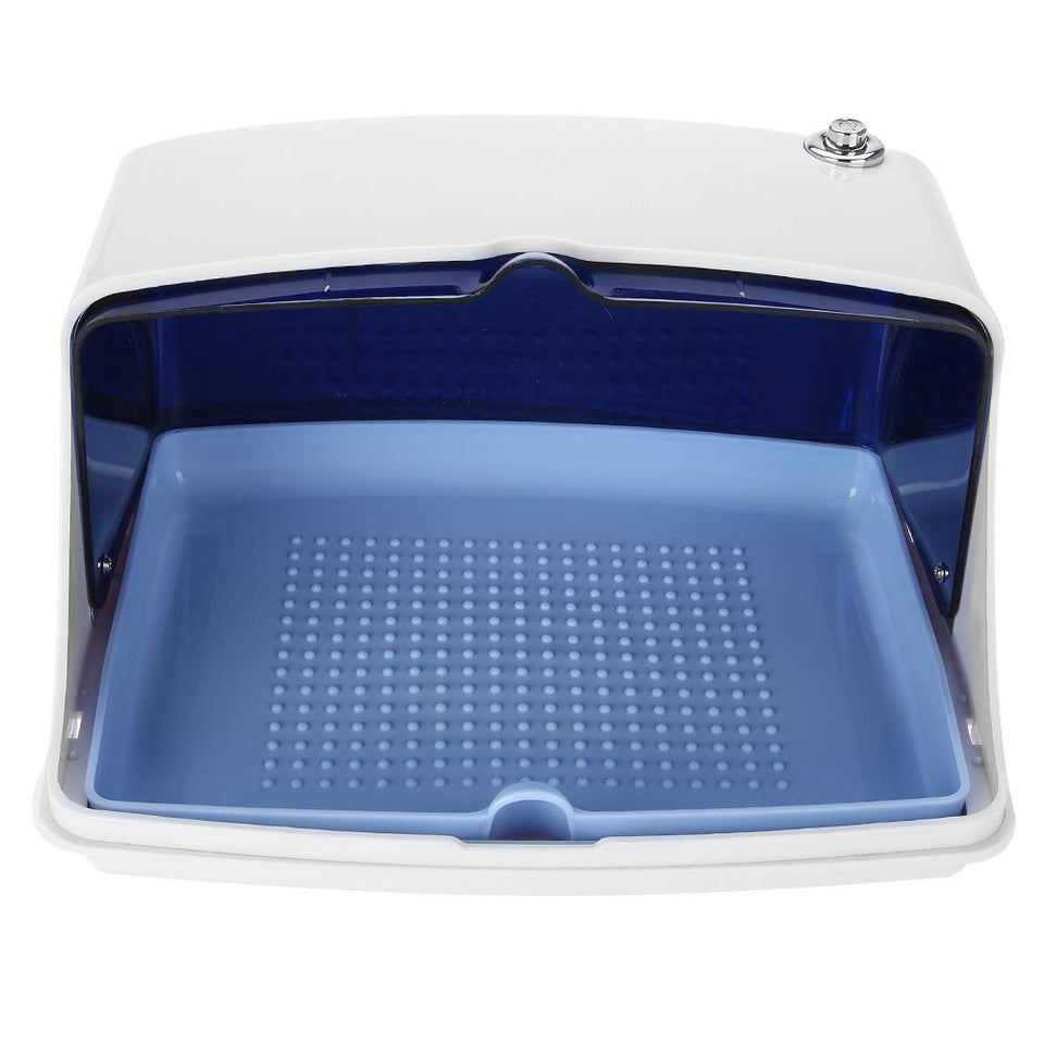 yuyte Caja de Esterilizador UV 5W, Estuche de Esterilizador Limpio para Desinfección Profesional en el salón con Desmontable para Herramienta de uñas Dental