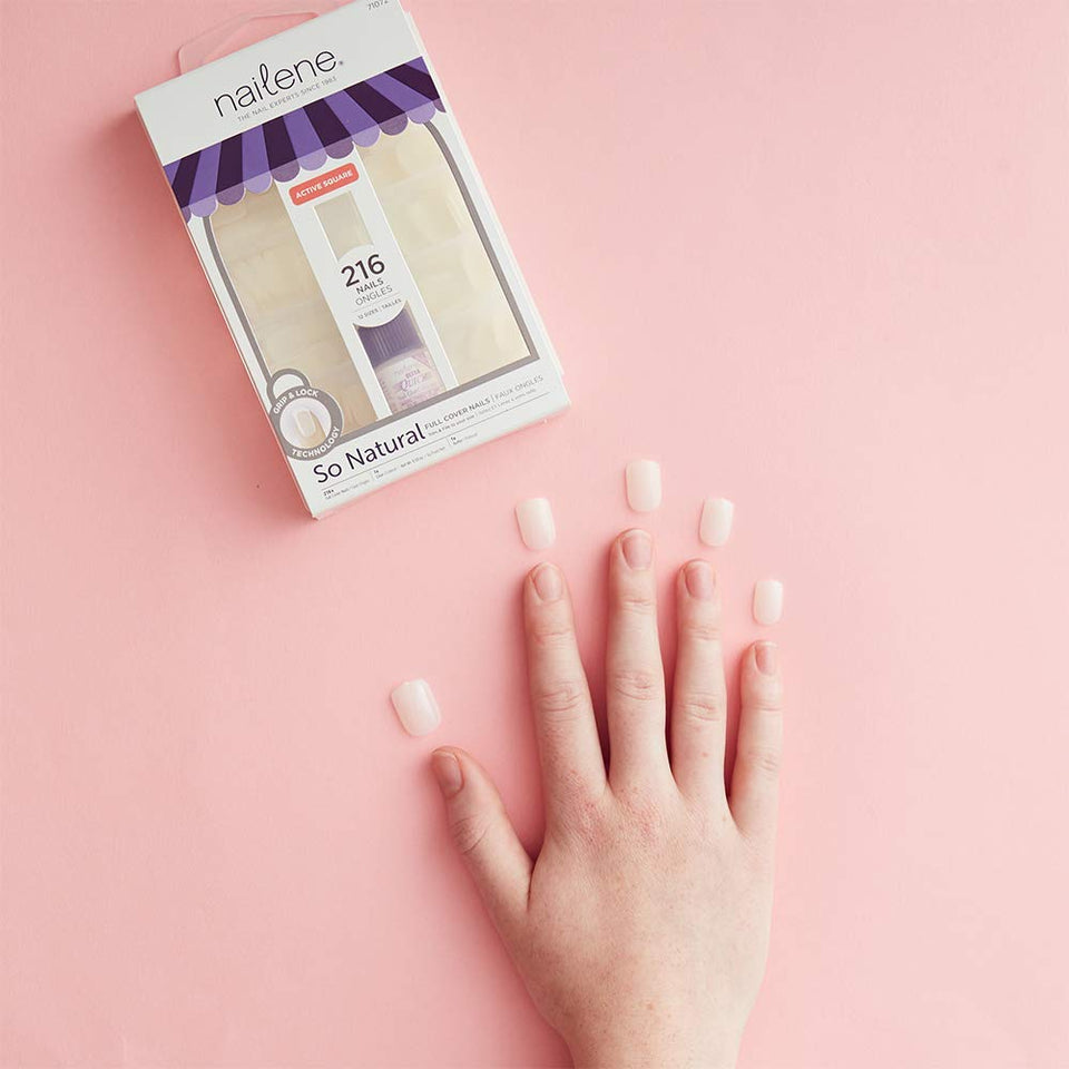 Nailene Full Cover Nail, 216 Count
