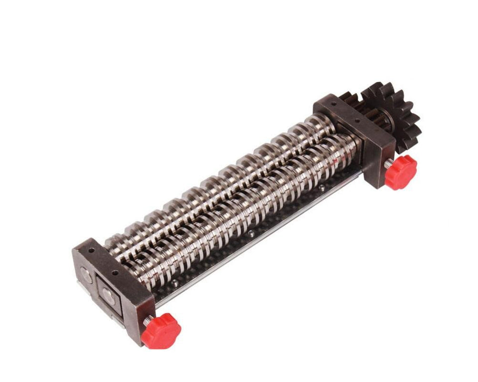 Acero inoxidable Electric Pasta Roller Maker Press fideos Máquina 220 V con un transformador