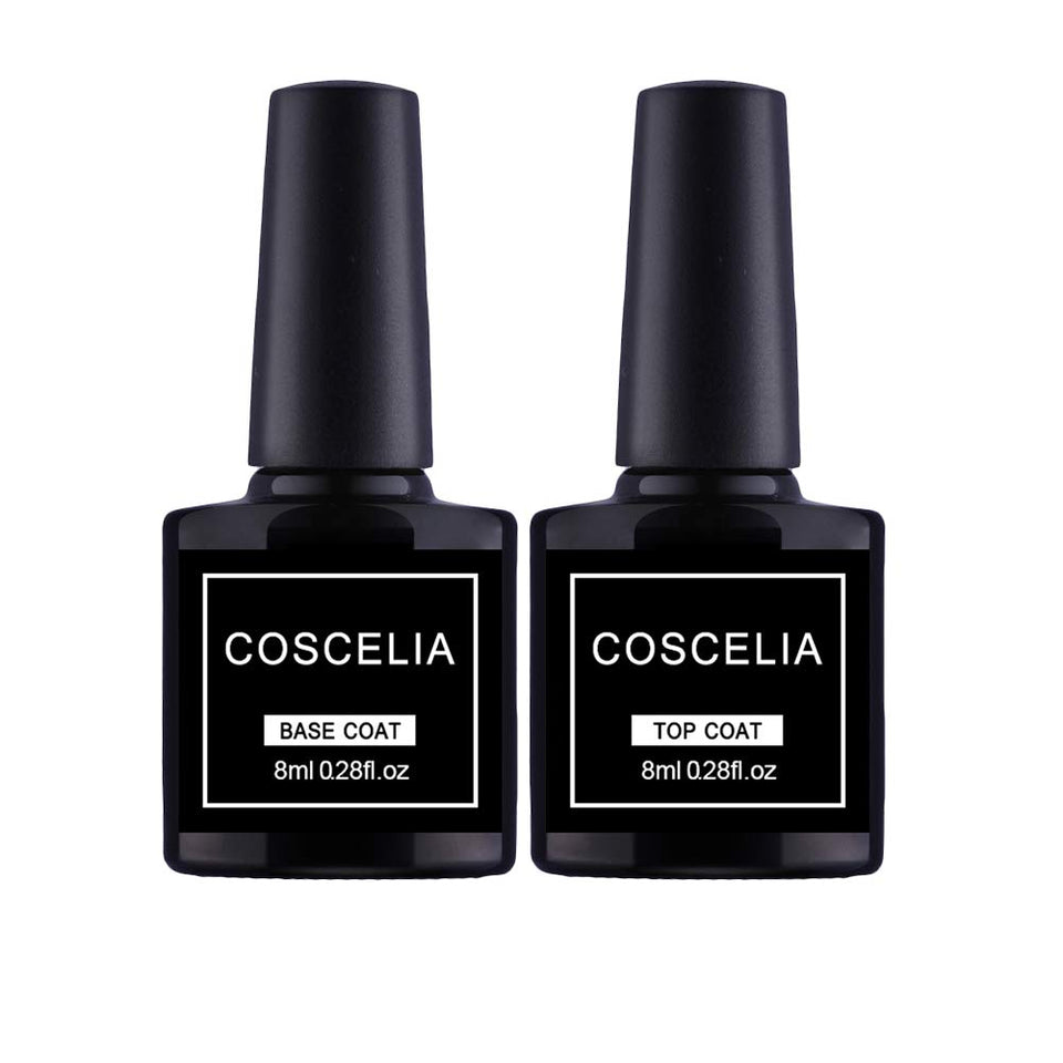 Vilamon 6PCS Poly Acrilico Gel de Extensión Gel Construcción Cleaner Plus Topcaot Base Coat Kit para Manicura Pedicura