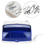 yuyte Caja de Esterilizador UV 5W, Estuche de Esterilizador Limpio para Desinfección Profesional en el salón con Desmontable para Herramienta de uñas Dental