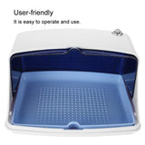 yuyte Caja de Esterilizador UV 5W, Estuche de Esterilizador Limpio para Desinfección Profesional en el salón con Desmontable para Herramienta de uñas Dental