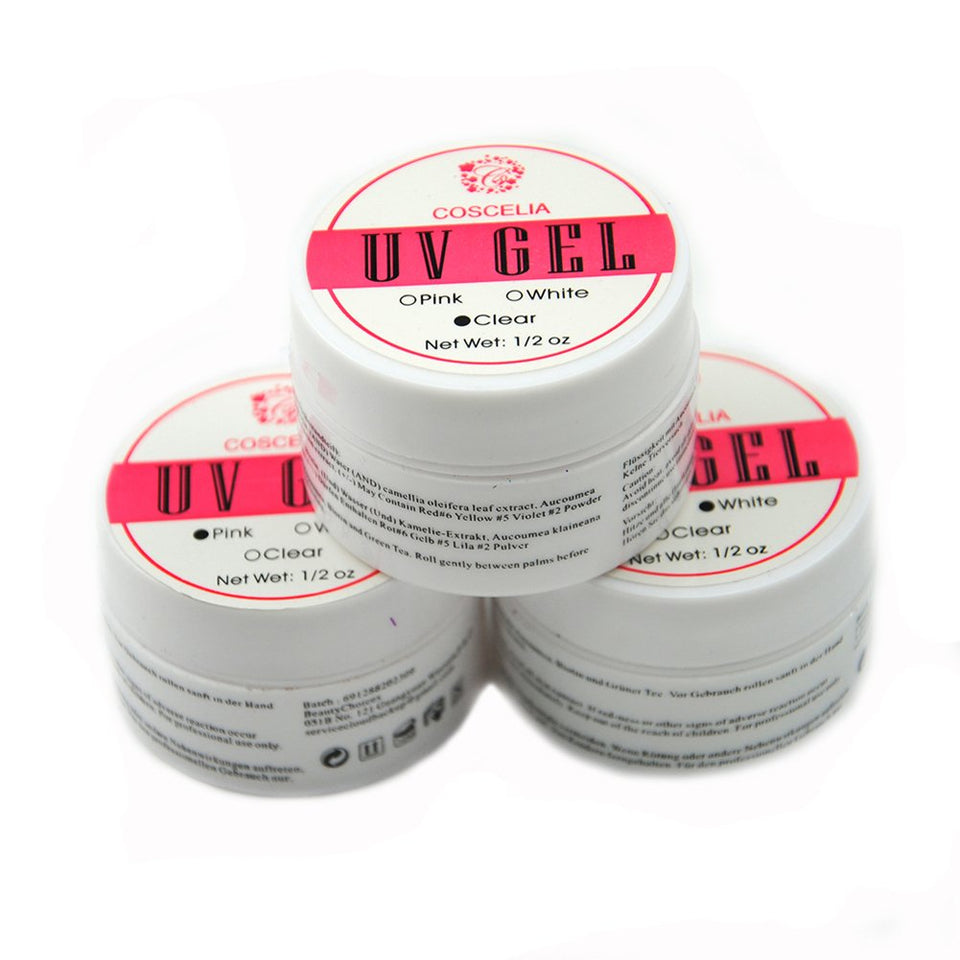 Coscelia 9W UV Gel curado lámpara secador brillo de uñas de arte conjunto de decoración