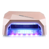 Perfect Summer Pro 36W LED/UV Nail Lamp Dryer for finger and Toe Nail Polish Curing Light for Gel Nail Polish (Champagne Color)
