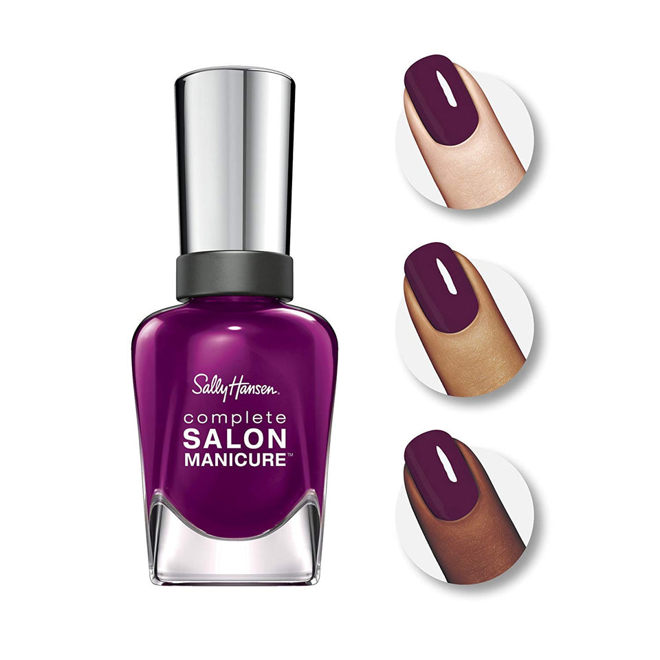 Sally Hansen Esmalte para Uñas Complete Salon Manicure, Ruby Do, 14.7 ml