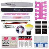 Vilamon Kit Uñas de Gel 12PCS Esmalte Semipermanente 36W LED Lámpara Capa Base Capa Superior Kit de Manicura
