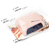Perfect Summer Pro 36W LED/UV Nail Lamp Dryer for finger and Toe Nail Polish Curing Light for Gel Nail Polish (Champagne Color)