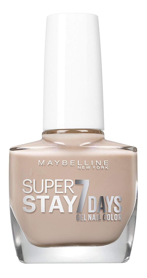 Maybelline Esmalte de Unas Efecto Gel Superstay 7, 890 Greige Steel, 10 ml