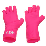 OC Nails Guante Protector de UV para la manicure de gel con UV / Lámparas LED (Color: Rosa Caliente)
