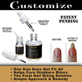 Stop Nail Biting, Stop Thumb Sucking Treatment for Kids & Adults - Promotes Nail Growth - Thumb & Finger Guard - Bitter Taste Polish - Helps Cure Nail Biting & Thumb Sucking-Magique No Bite, 0.5 Fl Oz