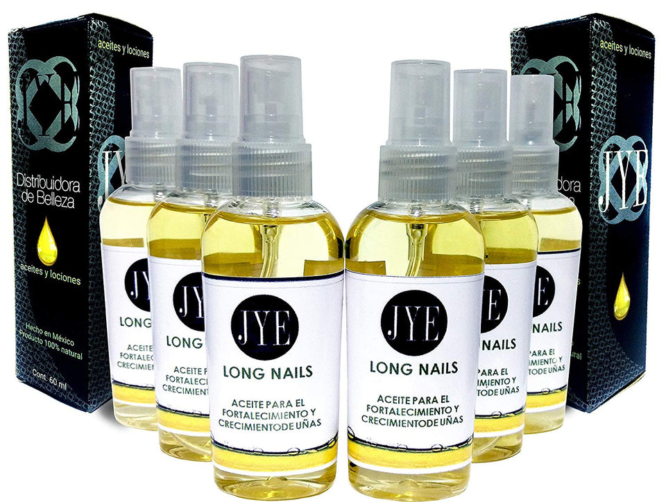 3 Frascos Aceite JYE Para Crecimiento De Uñas